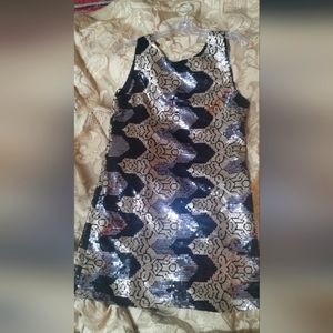 Sequin mini dress